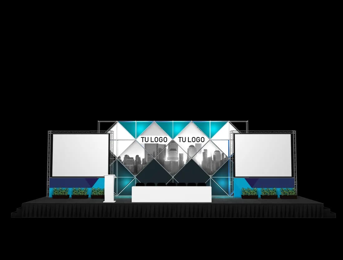 Escenario Aluminio · ESC-11