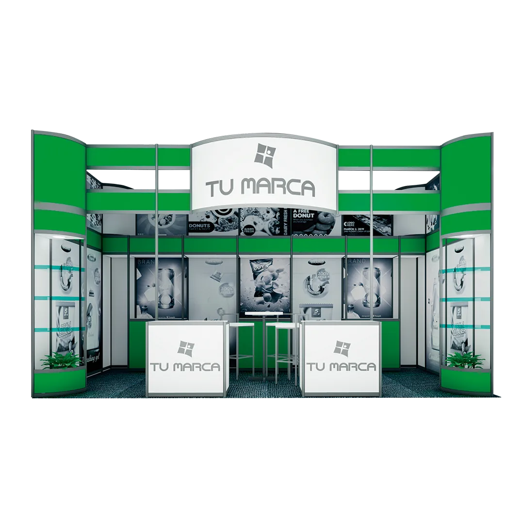 Display 6×3 Aluminio · STV-26-06
